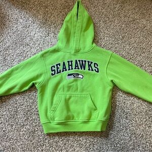 Kids Seahawks Green Hoodie